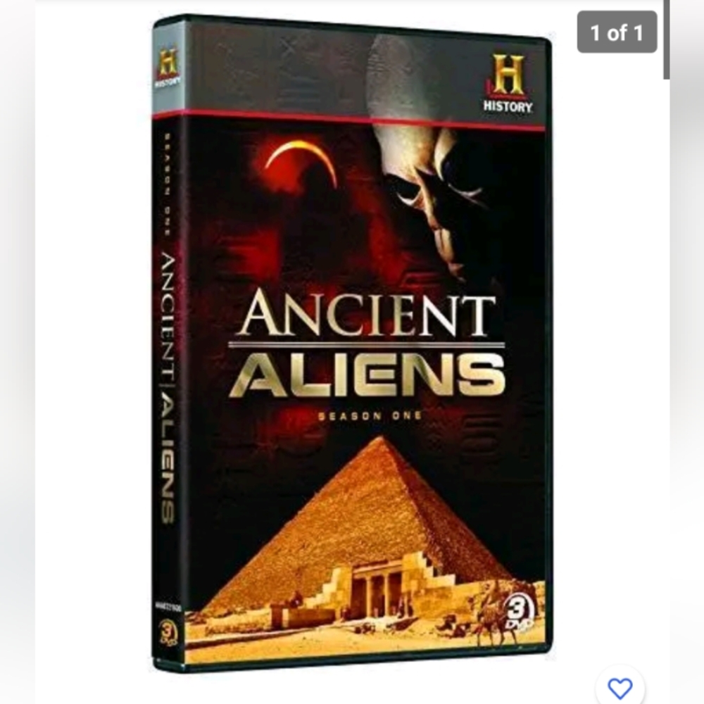 Gently used Ancient Aliens Season 1 complete.